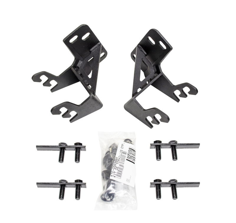 Ford F-250 Super Duty Brackets - Go Rhino - RC3 LR and RC4 LR - Textured Black - `11-`16 Ford F-250 Super Duty Brackets - Go Rhino - RC3 LR and RC4 LR - Textured Black - `11-`16